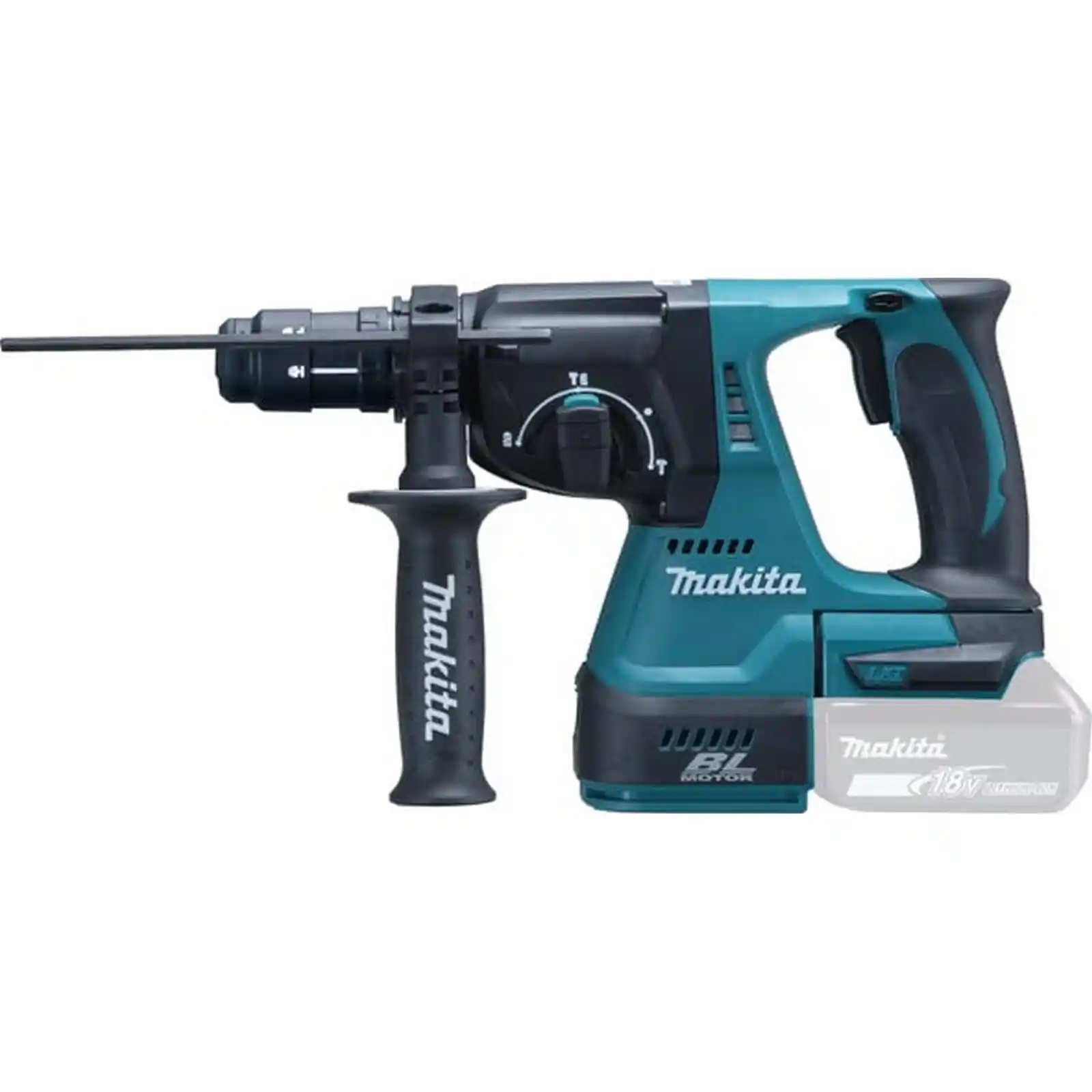 Unelte si scule Makita - Ciocan rotopercutor LXT 18V SDS-PLUS, 2,0J, fara acumulatori, Makita