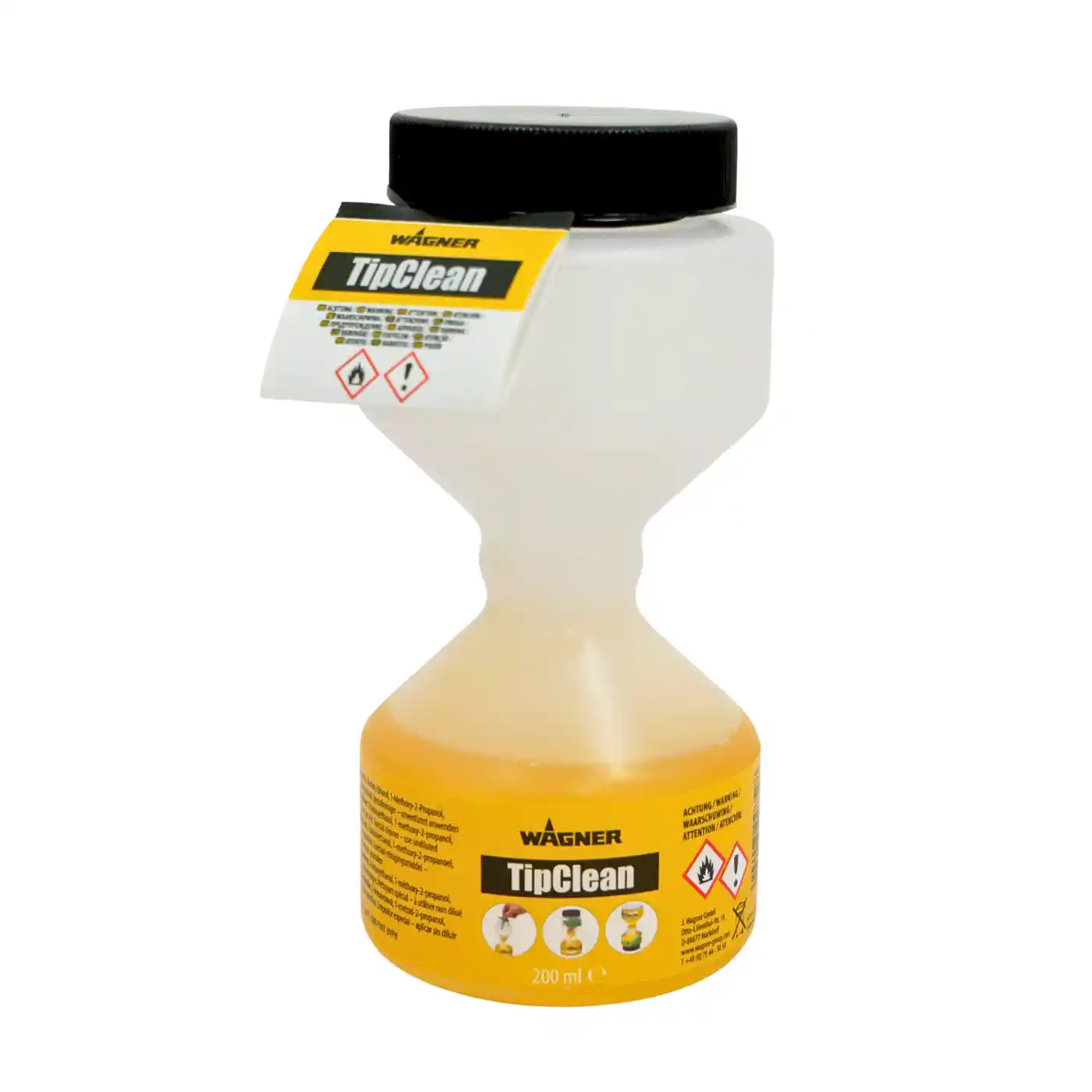 Produse de intretinere pompe - Clepsidra TipClean 200ml pentru duza airless cu solutie de depozitare, intretinere a duzelor