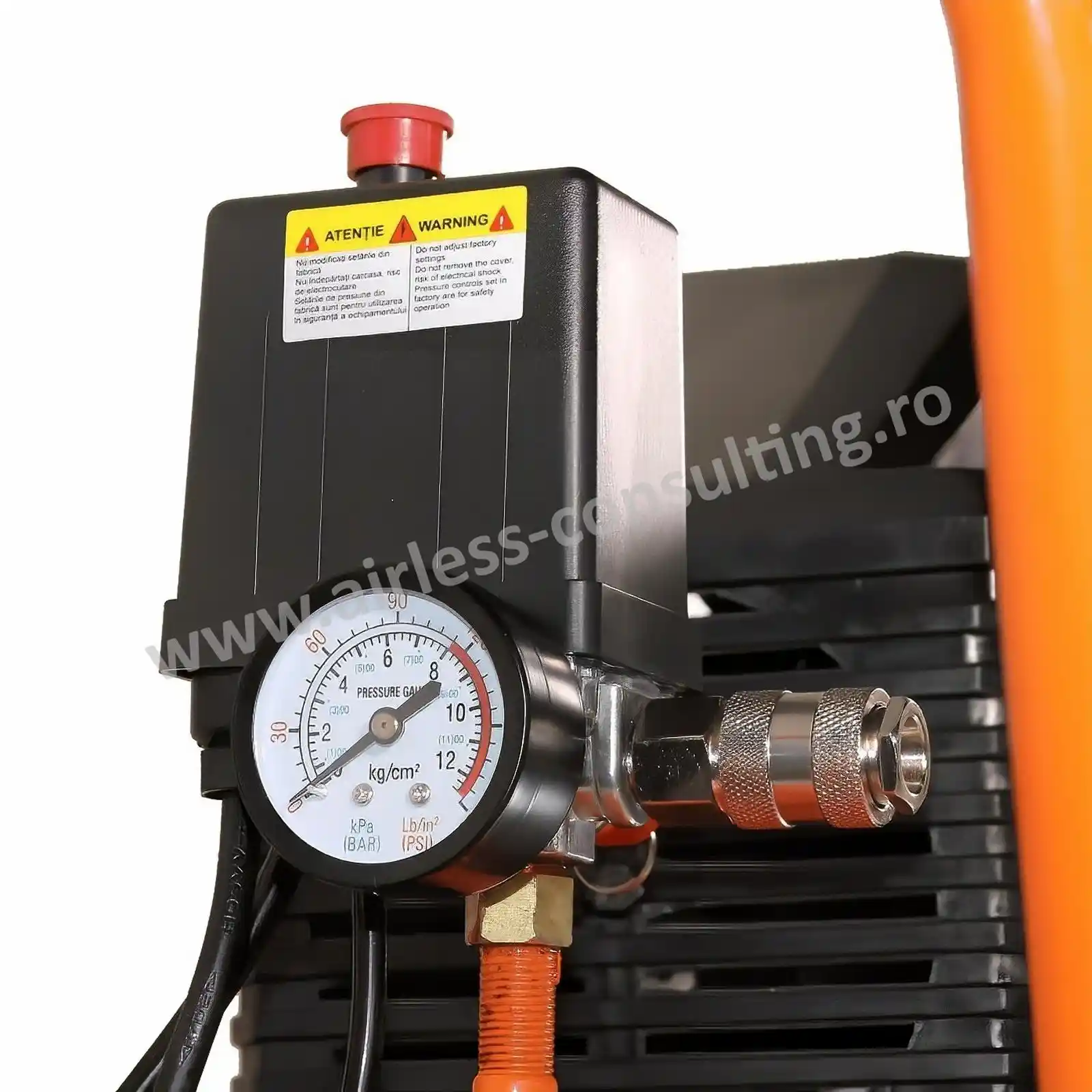 Compresor aer cu piston, SF020 050, cu ulei, debit aer 187 l/min, 8 bar, 230V [2]