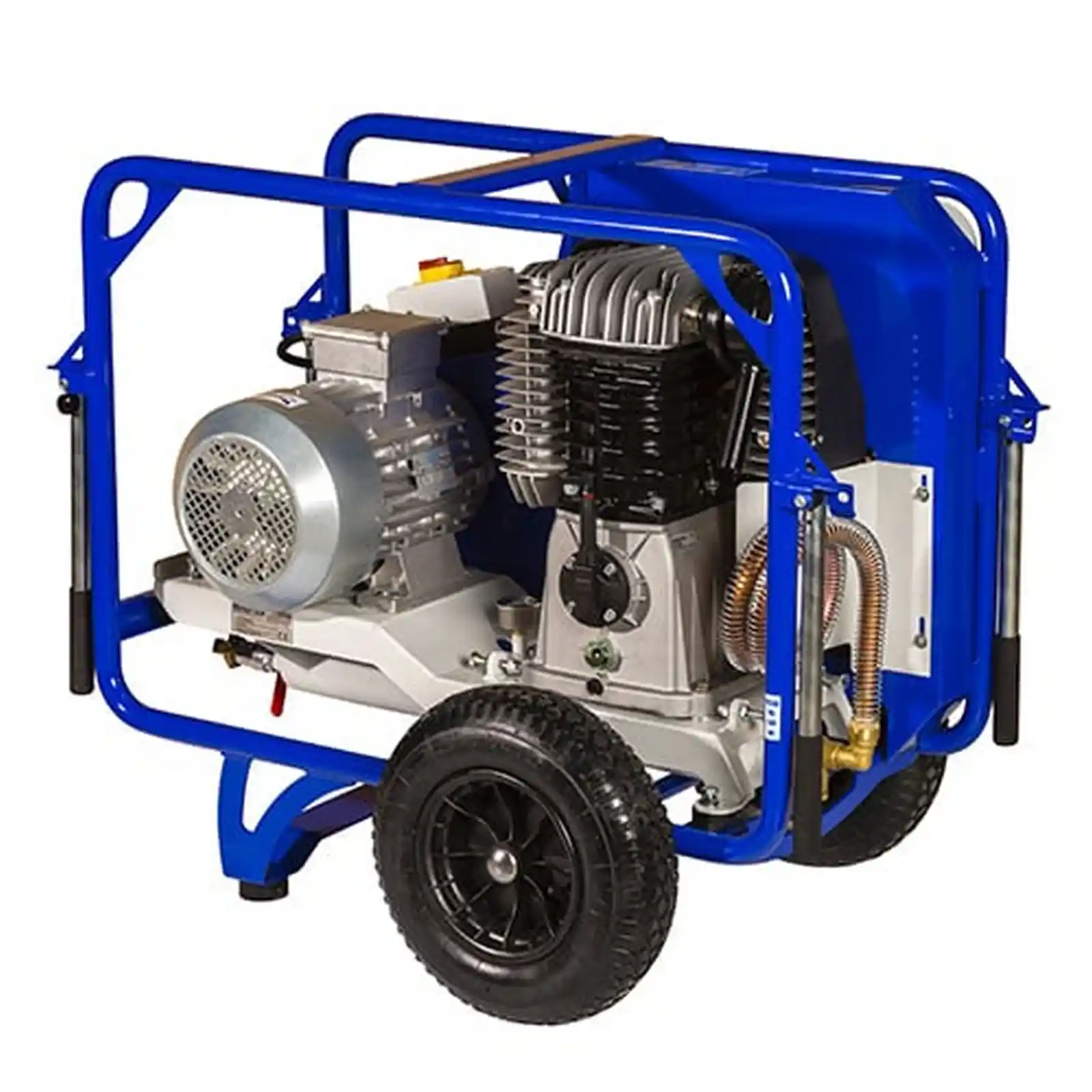 Utilaje profesionale constructii - Compresor EUROPRO 100 TR, 1080 L/min, trifazic, 10 bar
