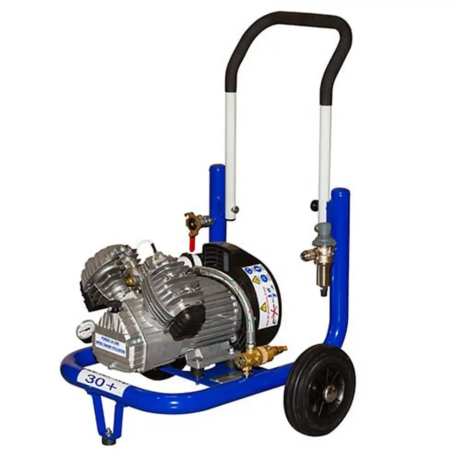 Utilaje profesionale constructii - Compresor EUROPRO 30+ monofazic, 366 L/min, 10 bar