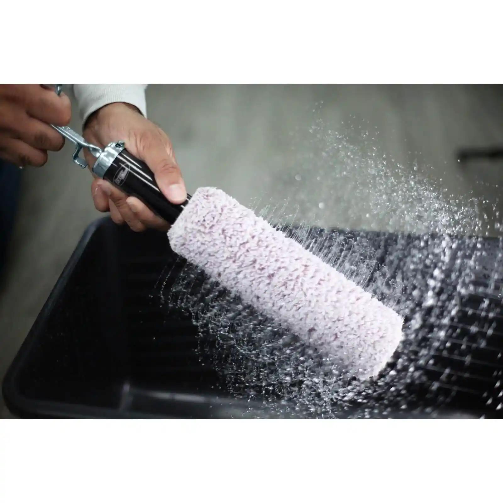 Curatator Spin'N'Clean pentru pensule si role, Pentru role de miez de 44 mm, Axus [2]