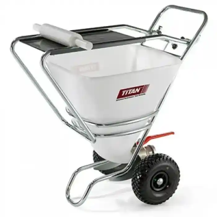 Cuve de material - Cuva material 100 L Titan, include suport si rola golire saci (fara conector pompa)
