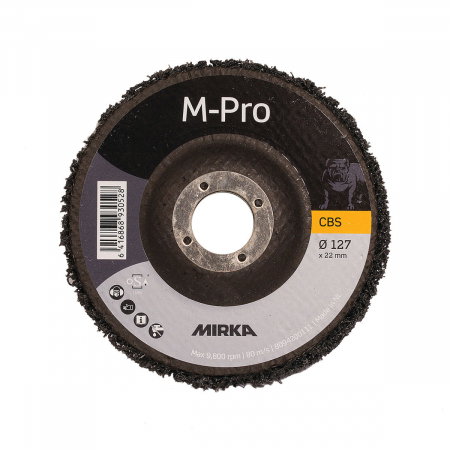 Unelte si scule Mirka - Disc abraziv CBS FV, 127x22mm, Mirka, 10 bucati/pachet, Mirka