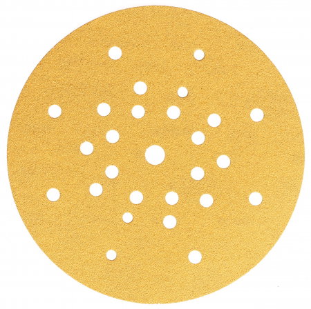 Abrazivi Mirka - Disc abraziv GOLD, 225mm, Grip 27H, P100, 25 buc/pachet, Mirka