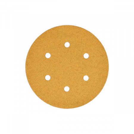 Unelte si scule Mirka - Disc abraziv GOLD, 77mm, Grip 6H, P120, 50 buc/pachet, Mirka