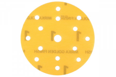 Abrazivi Mirka - Disc abraziv GOLDEN FINISH-1, 150mm, Grip 15H, 50 buc/pachet, Mirka