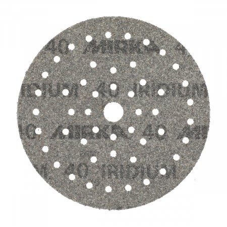 Abrazivi Mirka - Disc abraziv IRIDIUM, 150mm, Grip 50H, P40, 50 buc/pachet, Mirka
