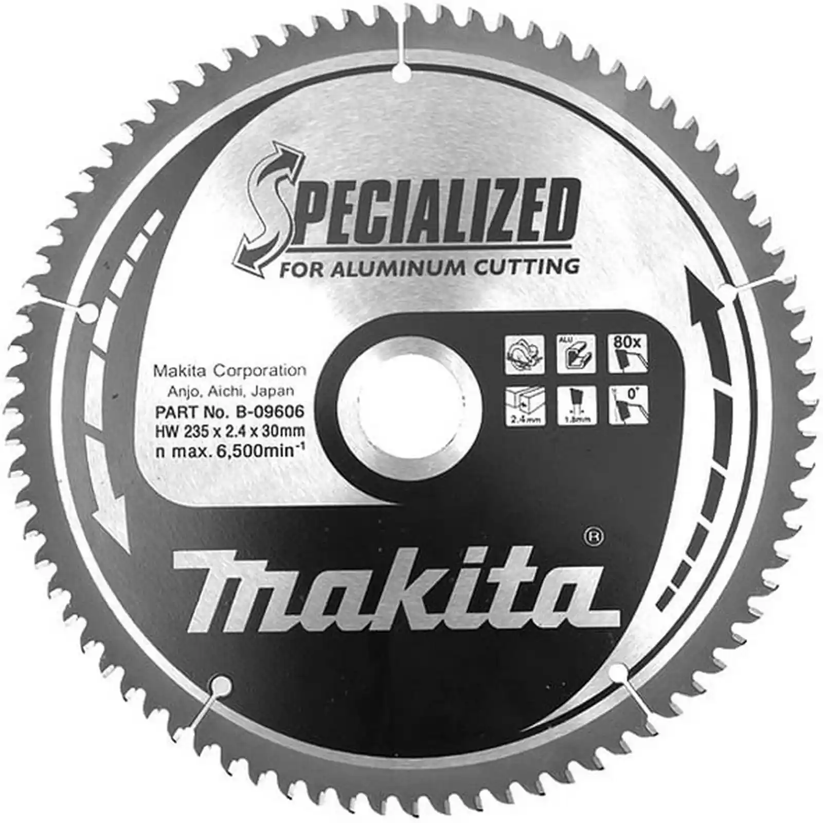 Accesorii Makita - DISC CIRCULAR ALUMINIU 235X30X2,4 TCG, Makita