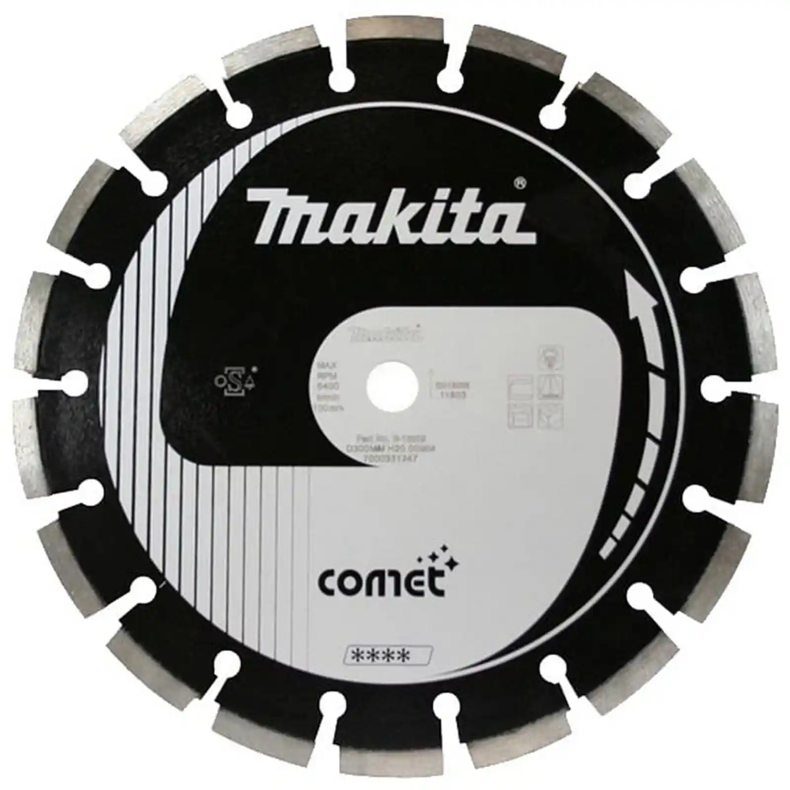 Accesorii Makita - DISC DIAMANTAT COMET ASFALT 300X20X10, Makita