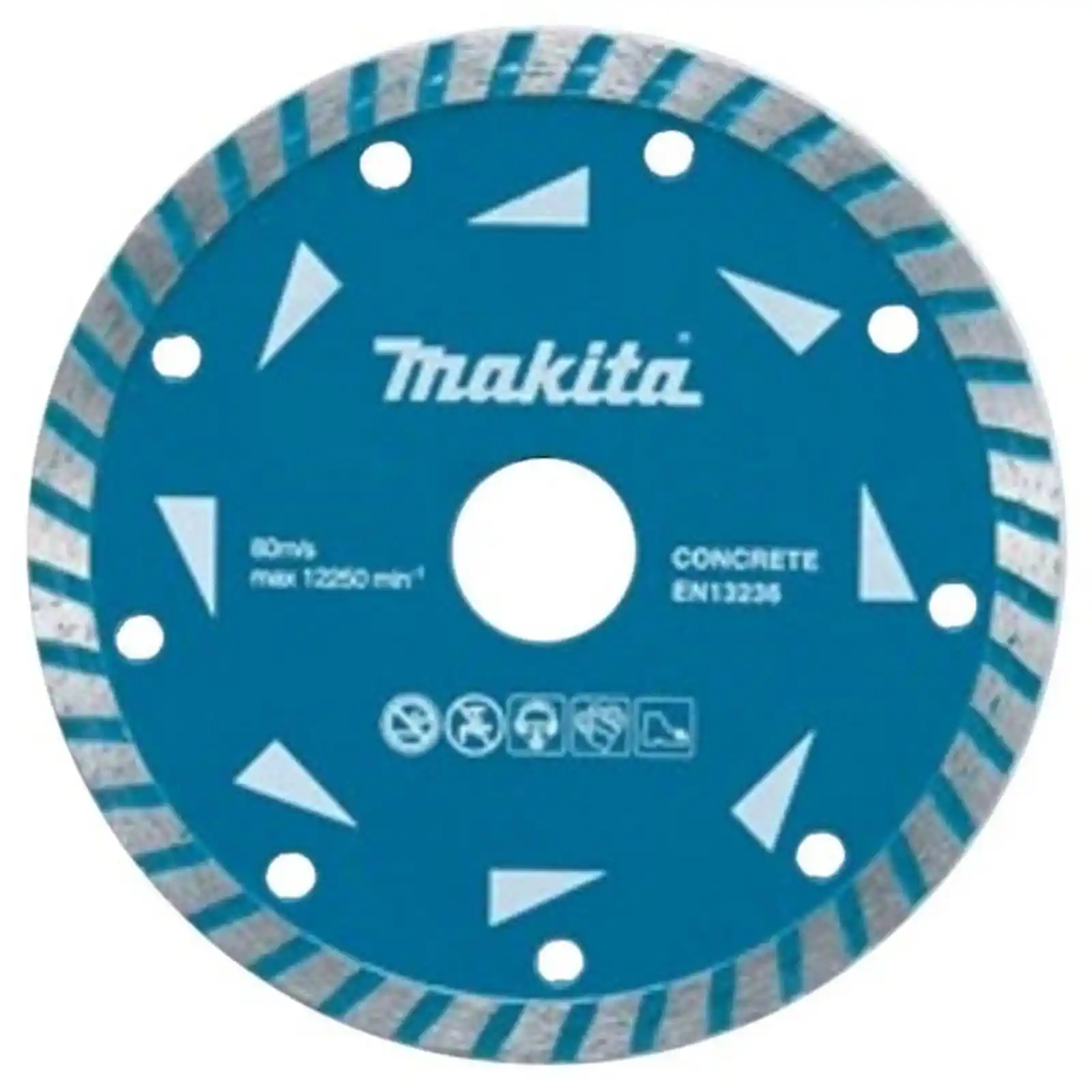 Abrazive debitare taiere diamantata - Disc diamantat ONDULAT/BETON, 230X22X7, Makita