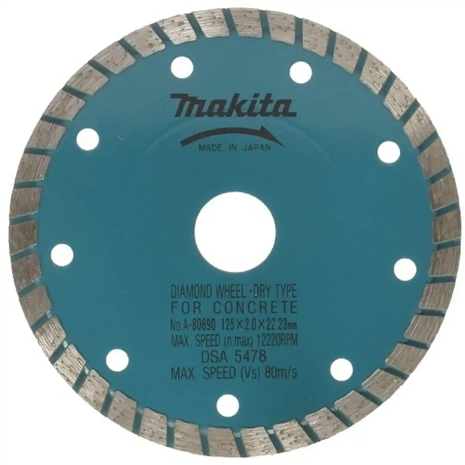Accesorii Makita - DISC DIAMANTAT ONDULAT CERAMICE 125X22X7, Makita