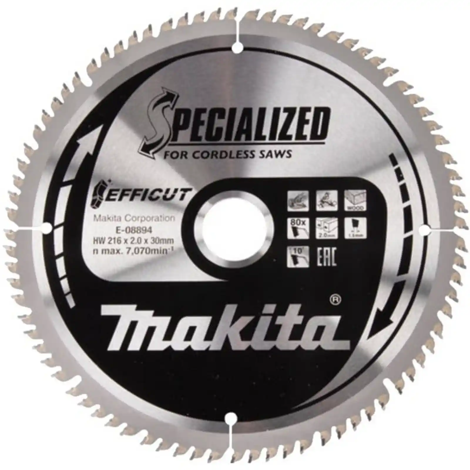 Promotii si oferte - DISC EFFICUT TCT 216X 30X 80T, Makita