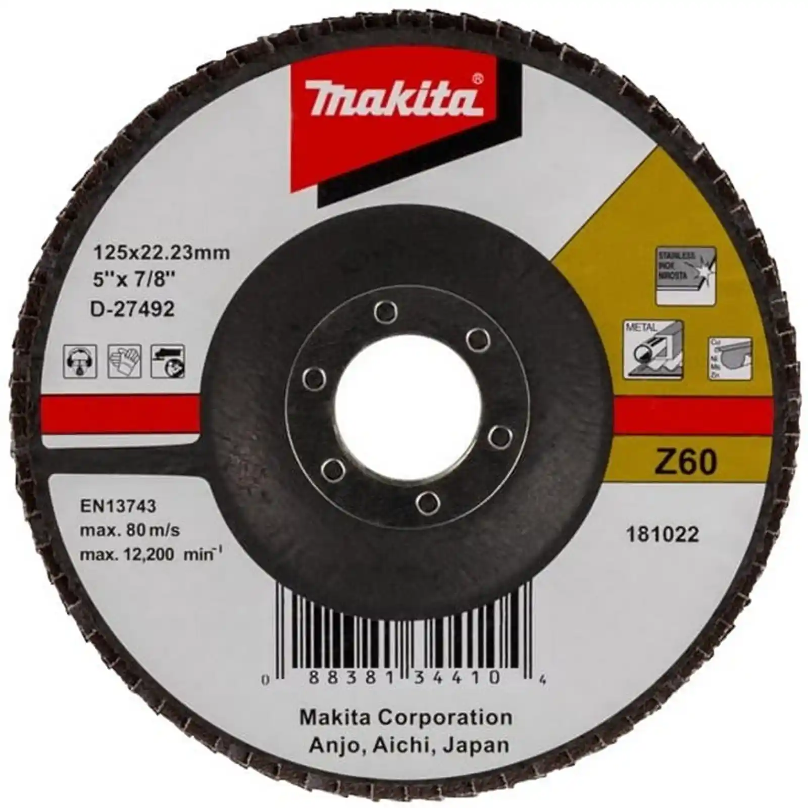 Accesorii Makita - DISC EVANTAI 125 Z60, Makita