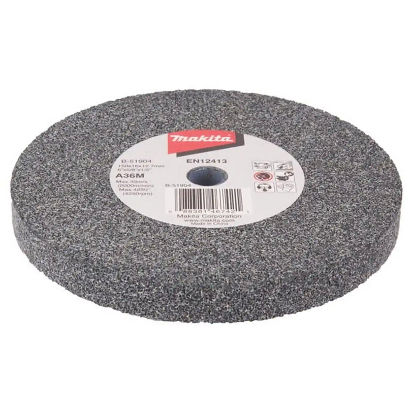 Abrazive Makita - Disc de polisare, 150X12, 7X16mm, P36M, Makita