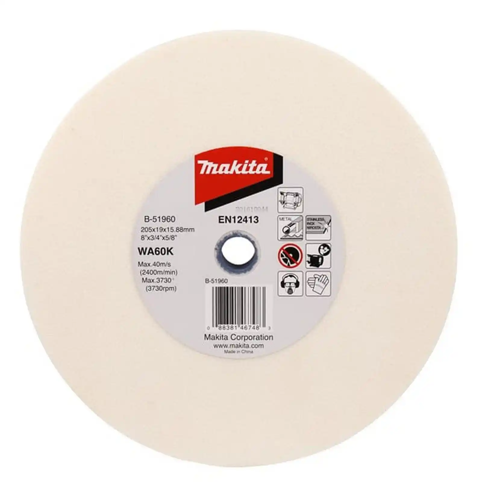 Abrazive Makita - Disc de polisare, 205X19X15, 88mm, WP60K, Makita