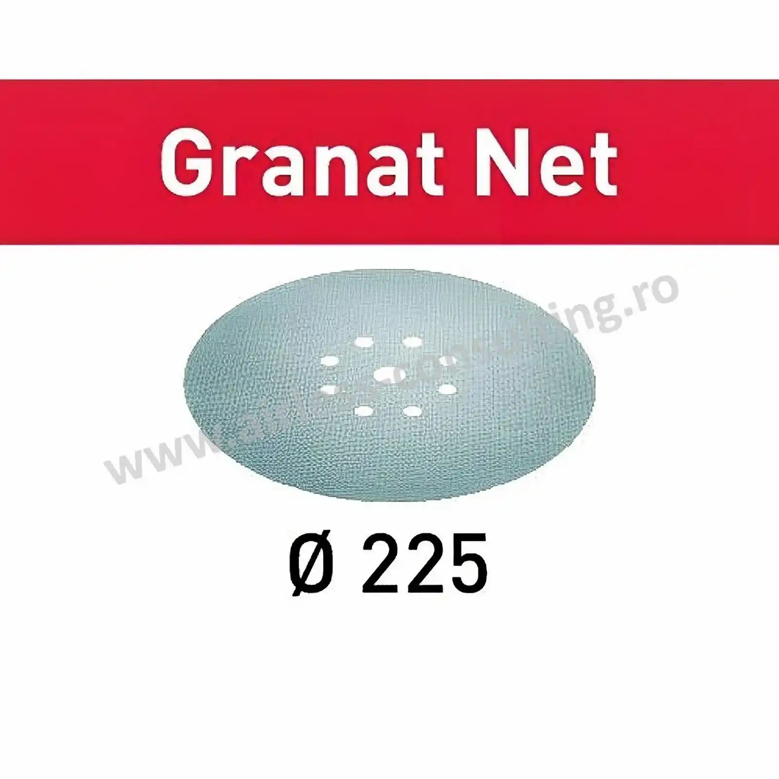 Abrazive ( smirghel) la bucata pentru slefuit - Disc smirghel abraziv, reticular, STF D225, P240, Granat Net, Festool
