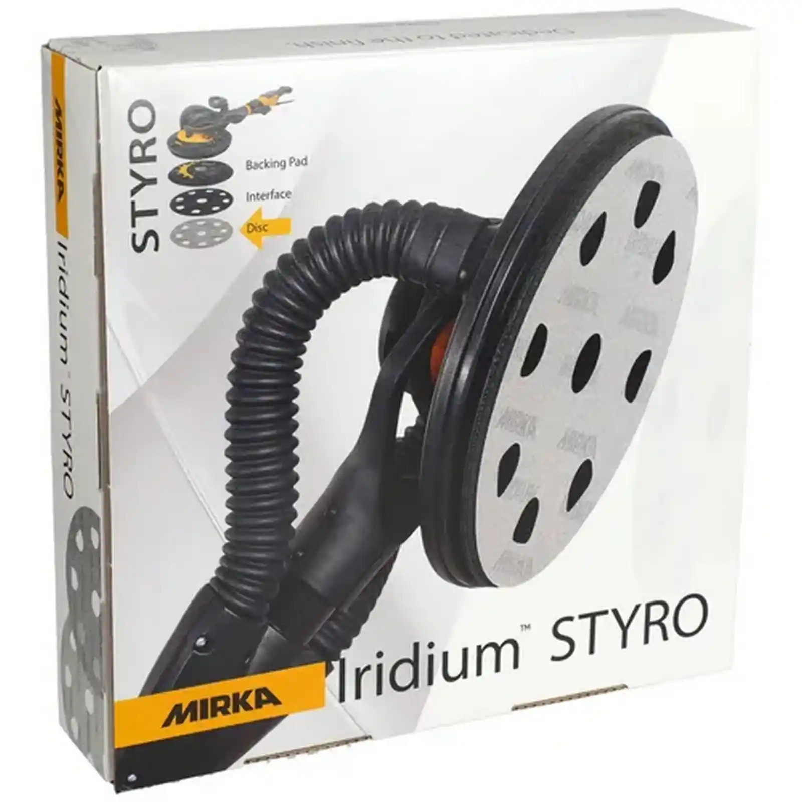 Disc abraziv IRIDIUM, 225mm, Grip 9H Styro, P40, 25 buc/pachet, Mirka [2]