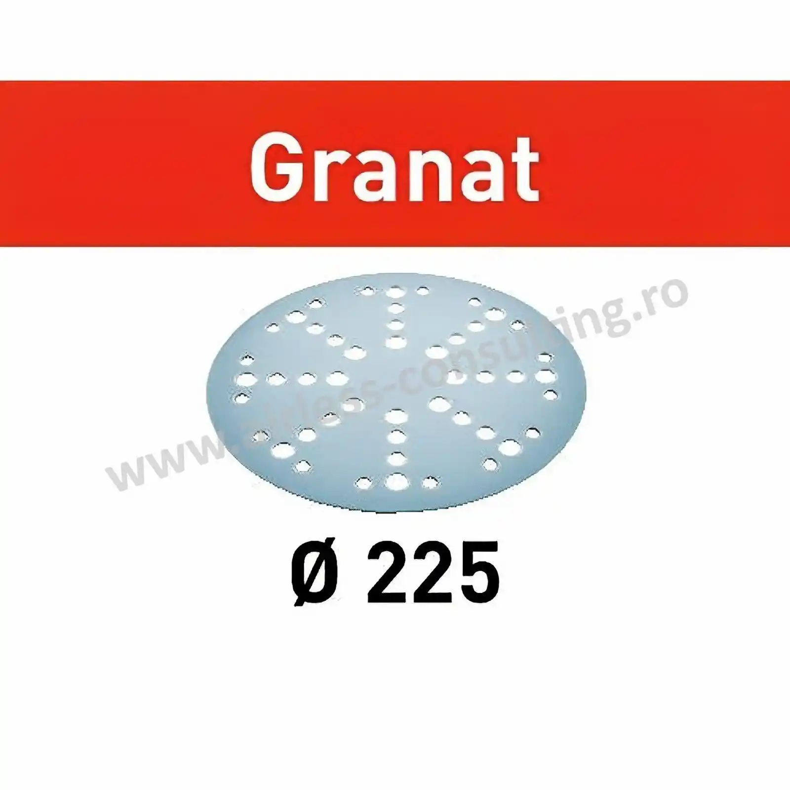 Unelte Profesionale Festool - Disc smirghel slefuire, P60, Festool, Granat D225, 48 de gauri