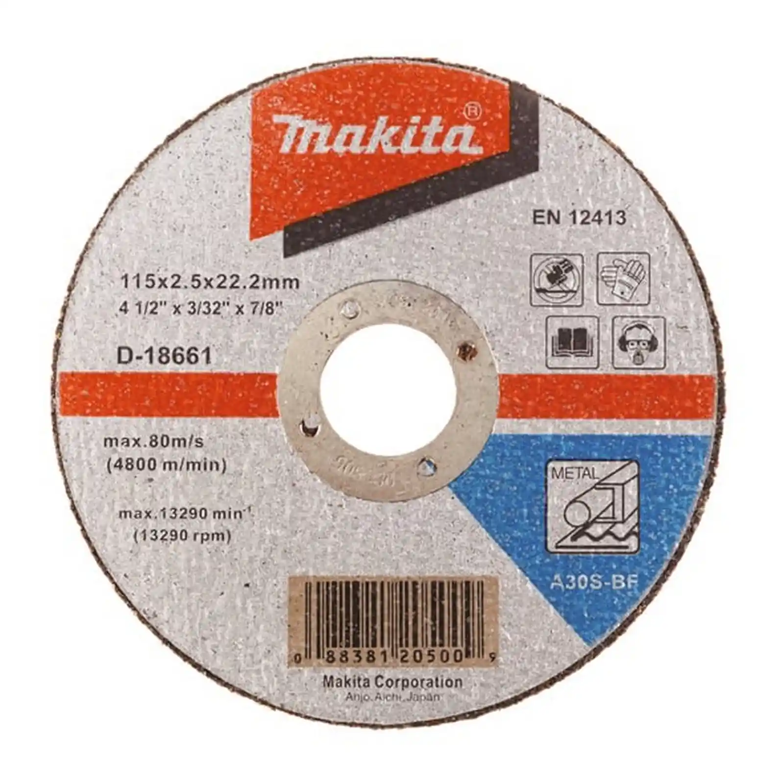 Abrazive Makita - DISC TAIERE METAL, 115X2, 5