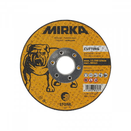 Taiere si slefuire Mirka - Disc taiere Mirka 125x2,5x22,2mm M2C30S-BF Otel, 10 bucati/pachet, Mirka