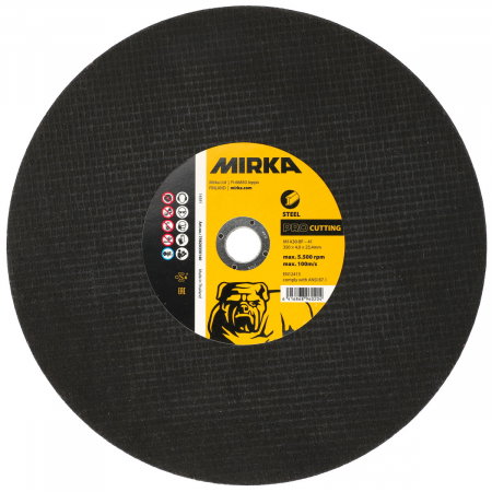 Unelte si scule Mirka - Disc taiere Mirka PRO 350x4,0x25,4mm M1A30-BF Otel, 10 bucati/pachet, Mirka