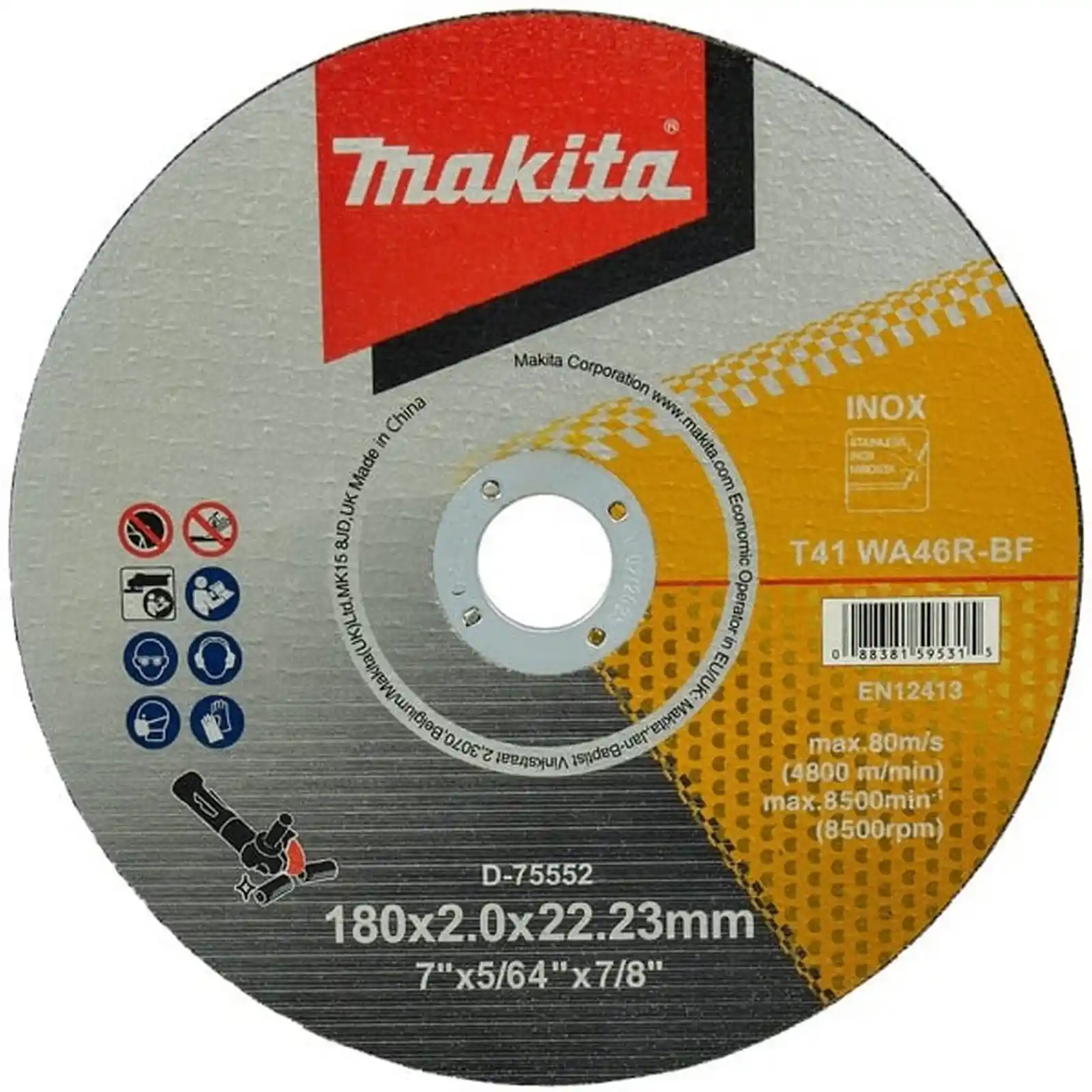 Accesorii Makita - DISC TAIERE OTEL 180X2X22.23, Makita
