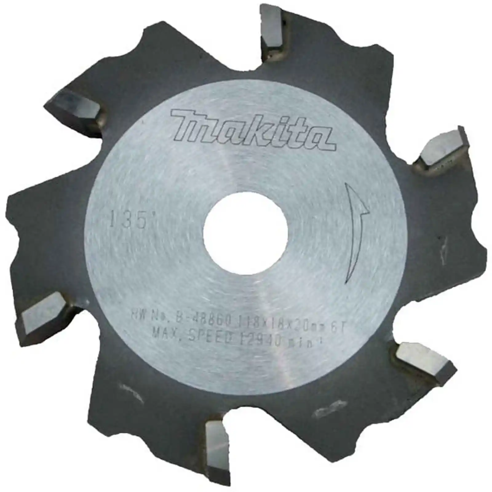 Accesorii diverse - DISC TAIERE V CANELURA 118X90X20X135, Makita