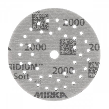 Unelte si scule Mirka - Discuri abrazive IRIDIUM SOFT 125mm, Grip P400, 20 buc, 20 bucati/pachet, Mirka