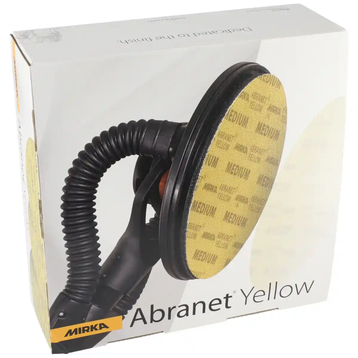Discuri abrazive Mirka, P240, Abranet Yellow, 225m, Fina, pentru slefuire curata si eficienta, 20 de buc/set [1]