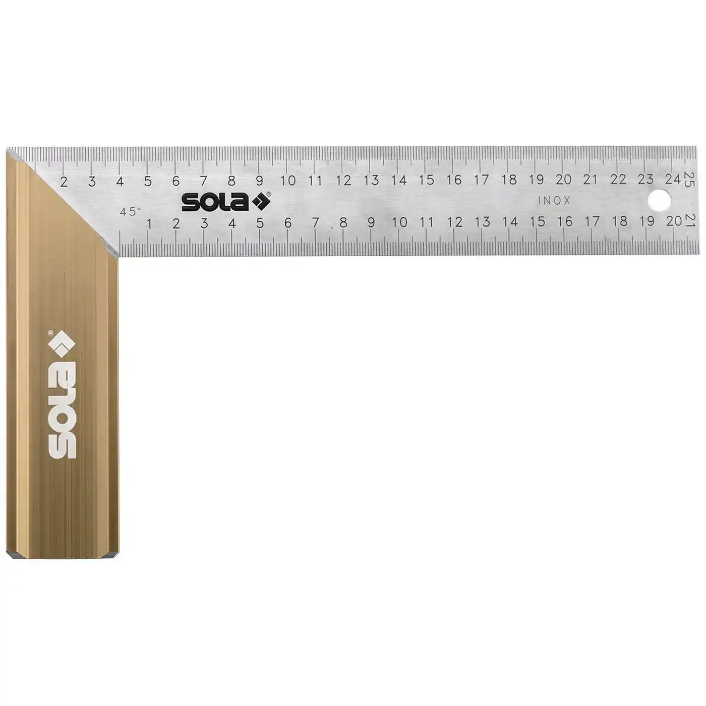 Accesorii si unelte de zugravit, gletuit - Echer de tamplarie, SRB 200, SOLA