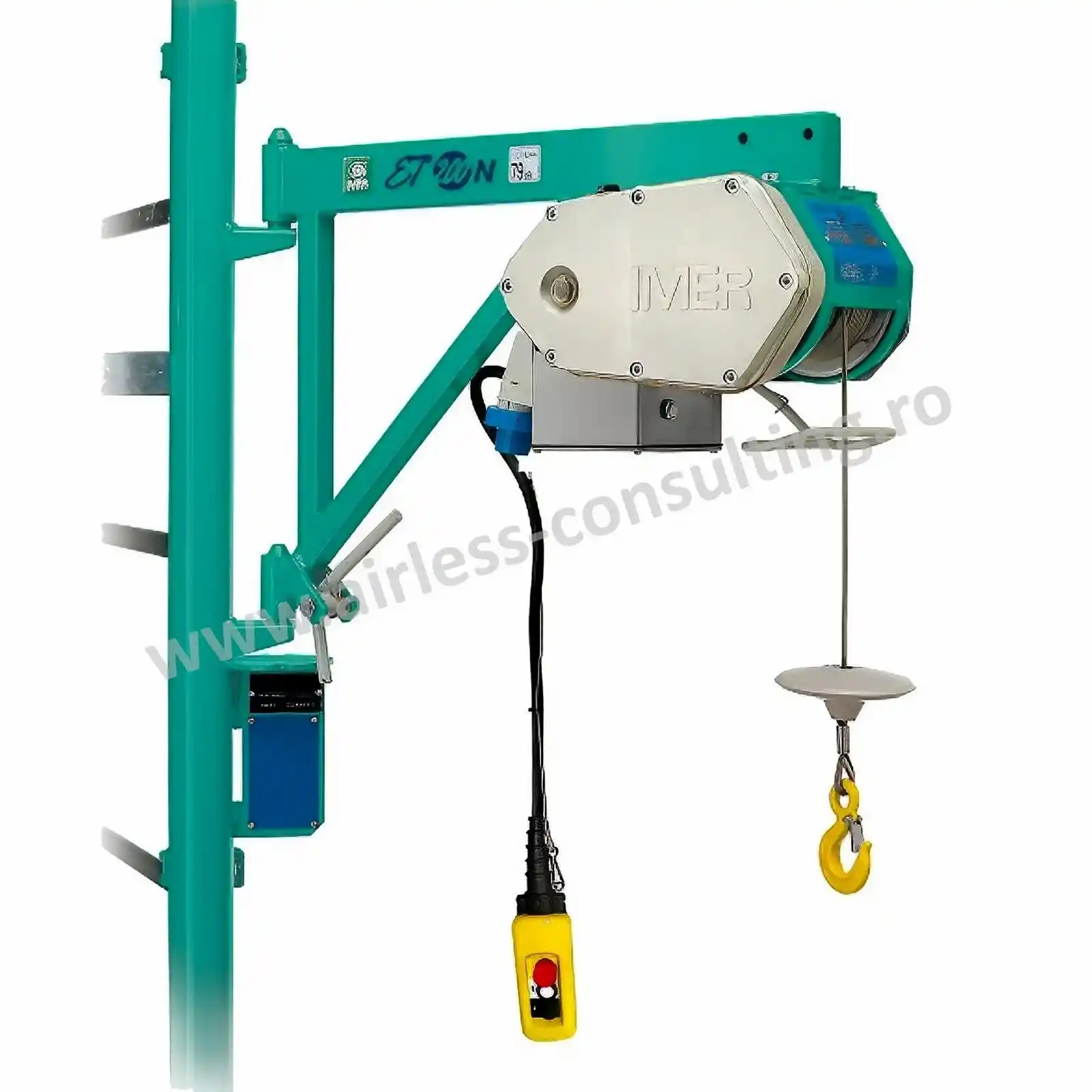 Utilaje profesionale constructii - Electropalan cu cadru fix, ET 200 N, IMER, 230V, 0.75 kW