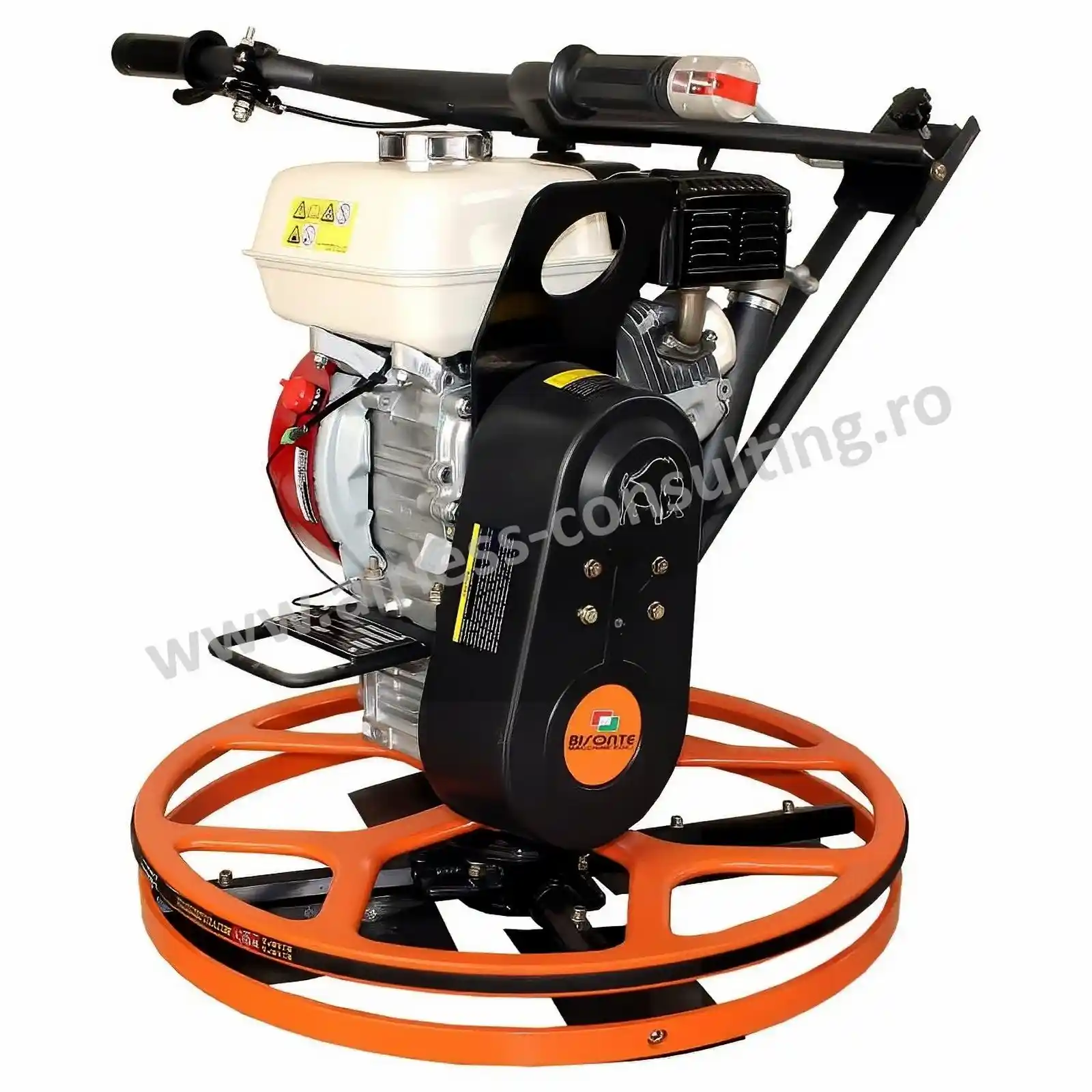Elicopter pentru slefuit si finisat pardoseli, EP600 H, Bisonte, 600 mm, benzina, 5.5 cp [2]