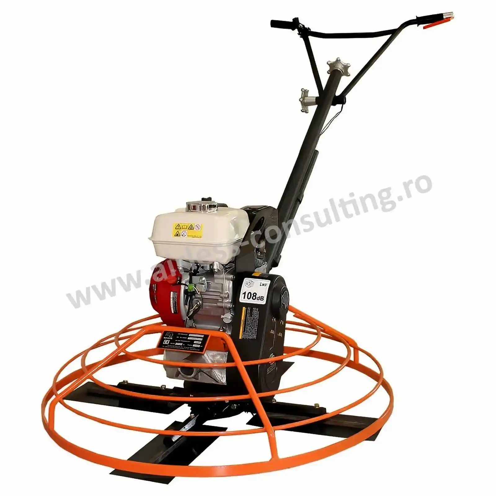 Elicopter pentru slefuit si finisat pardoseli, EP900 H, Bisonte, 900 mm, benzina, 5.5 cp [1]