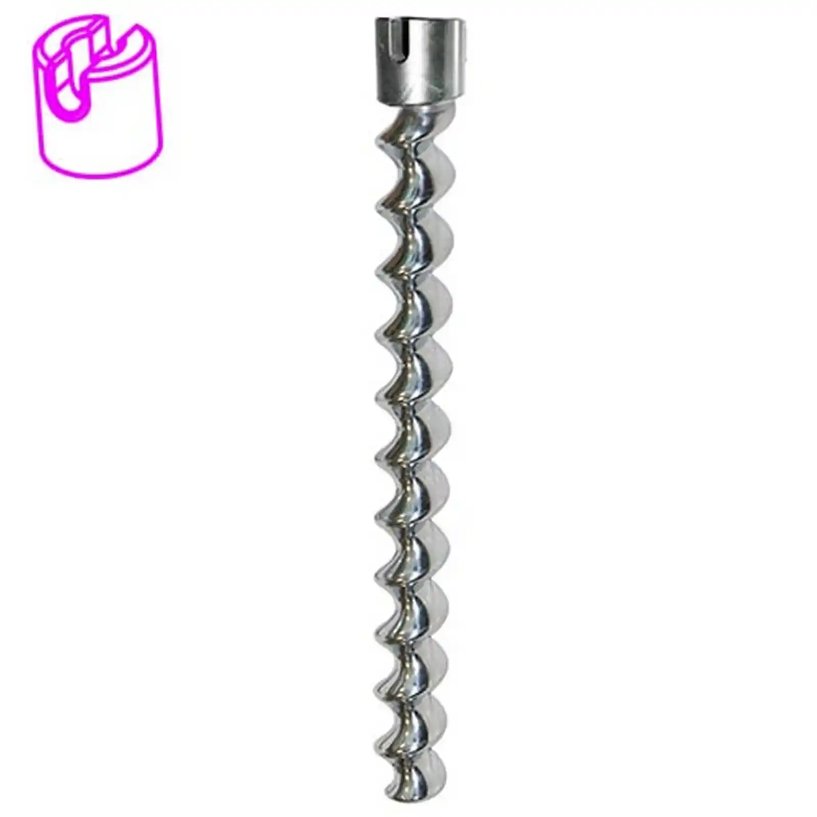 Snec Pompa de Tencuit, Gletuit - EUROPRO JET 3 chromed pump rotor with bayonet head