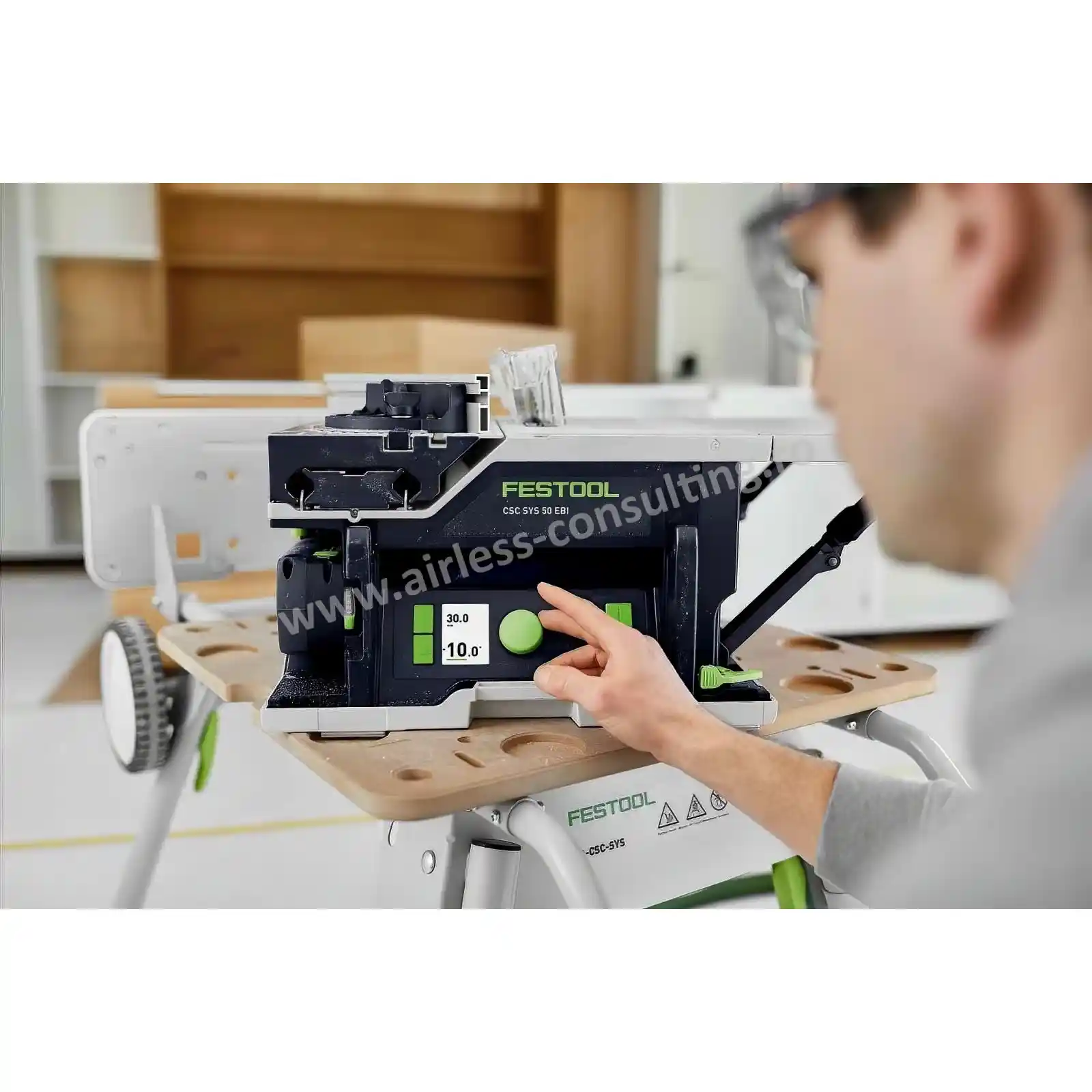 Ferastrau circular cu masa, cu acumulator CSC SYS 50 EB-Basic-Set Festool [7]