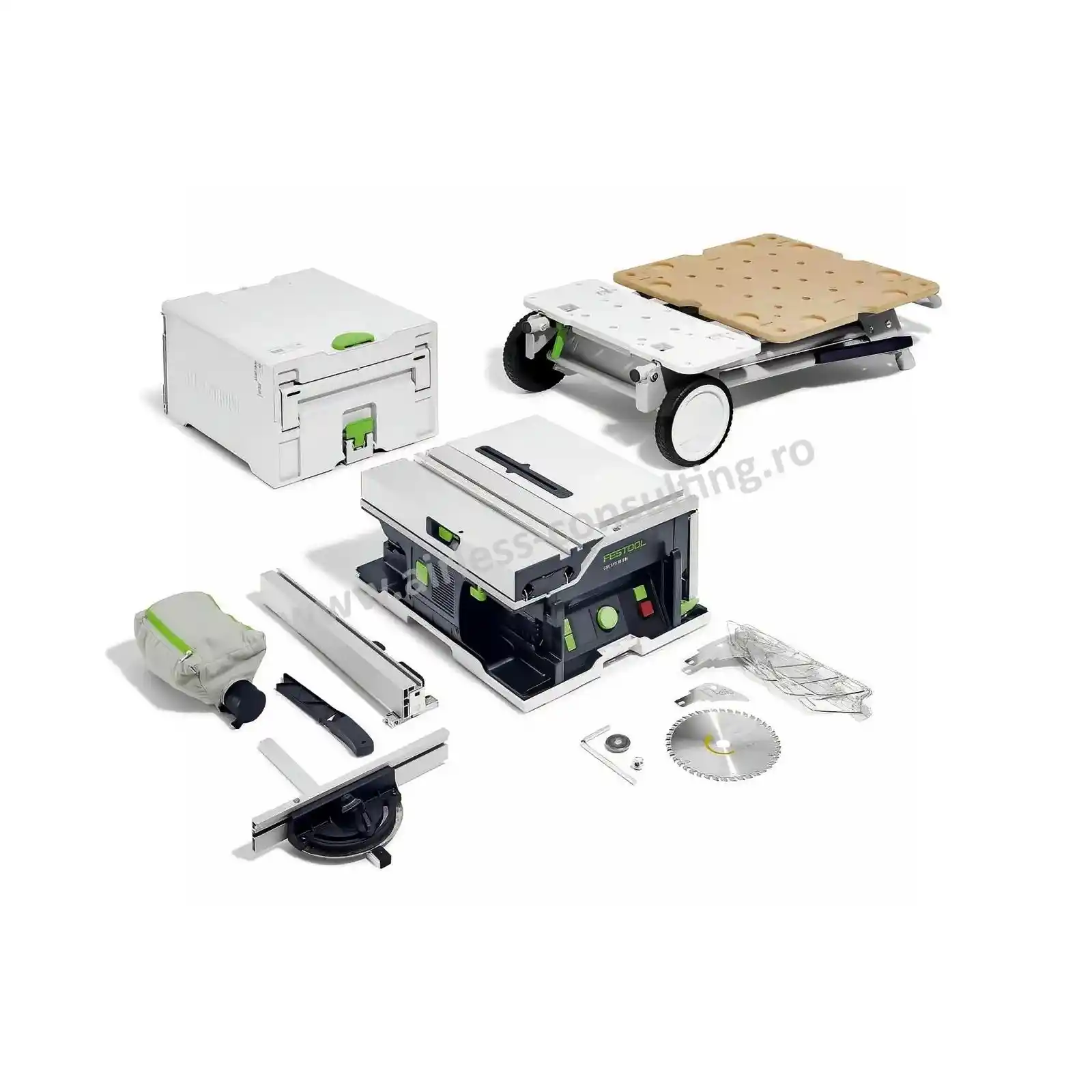 Ferastrau circular cu masa, cu acumulator CSC SYS 50 EB-Basic-Set Festool [1]