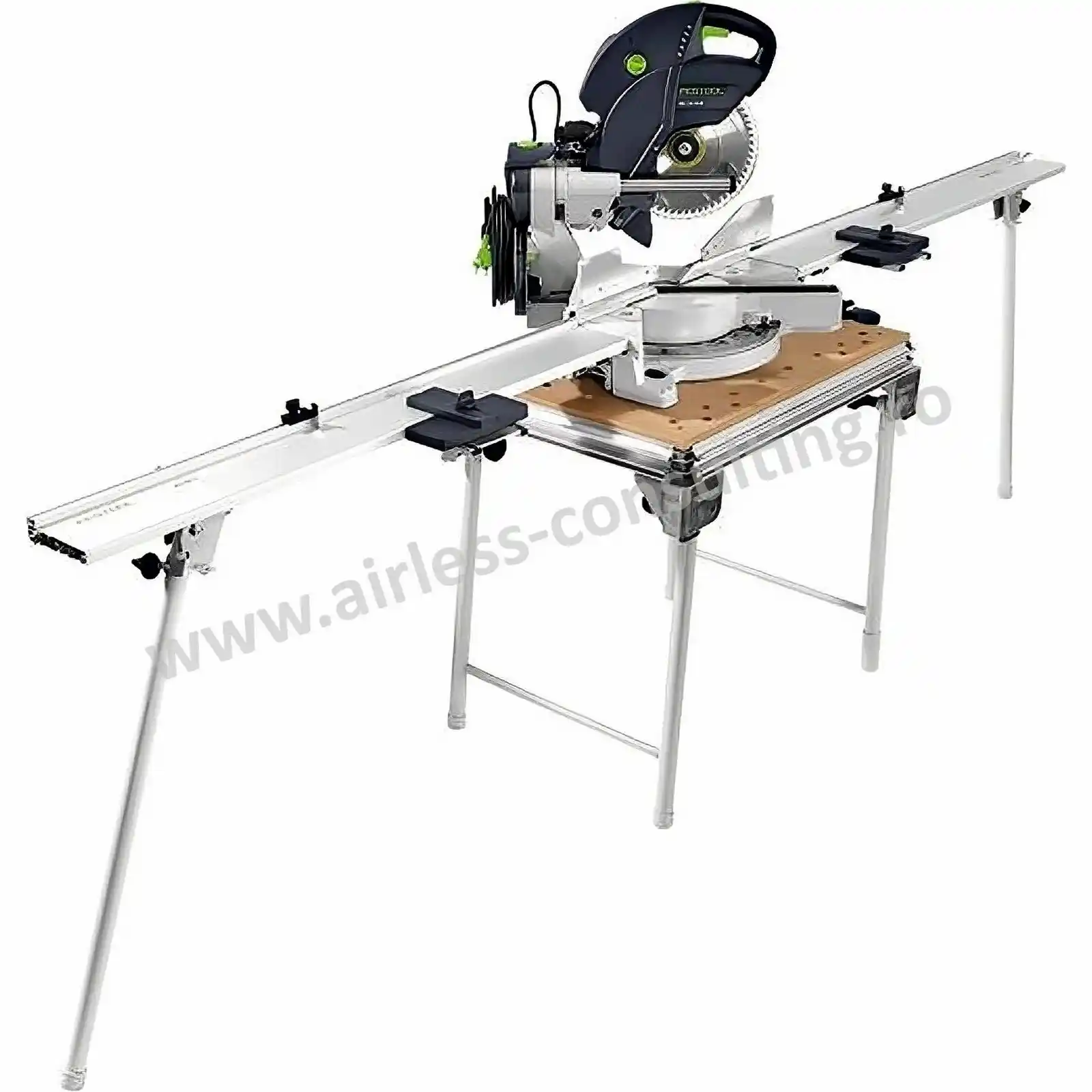 Unelte Profesionale Festool - Ferastrau circular stationar cu sanie de glisare KAPEX KS 120 REB-Set-MFT, Festool