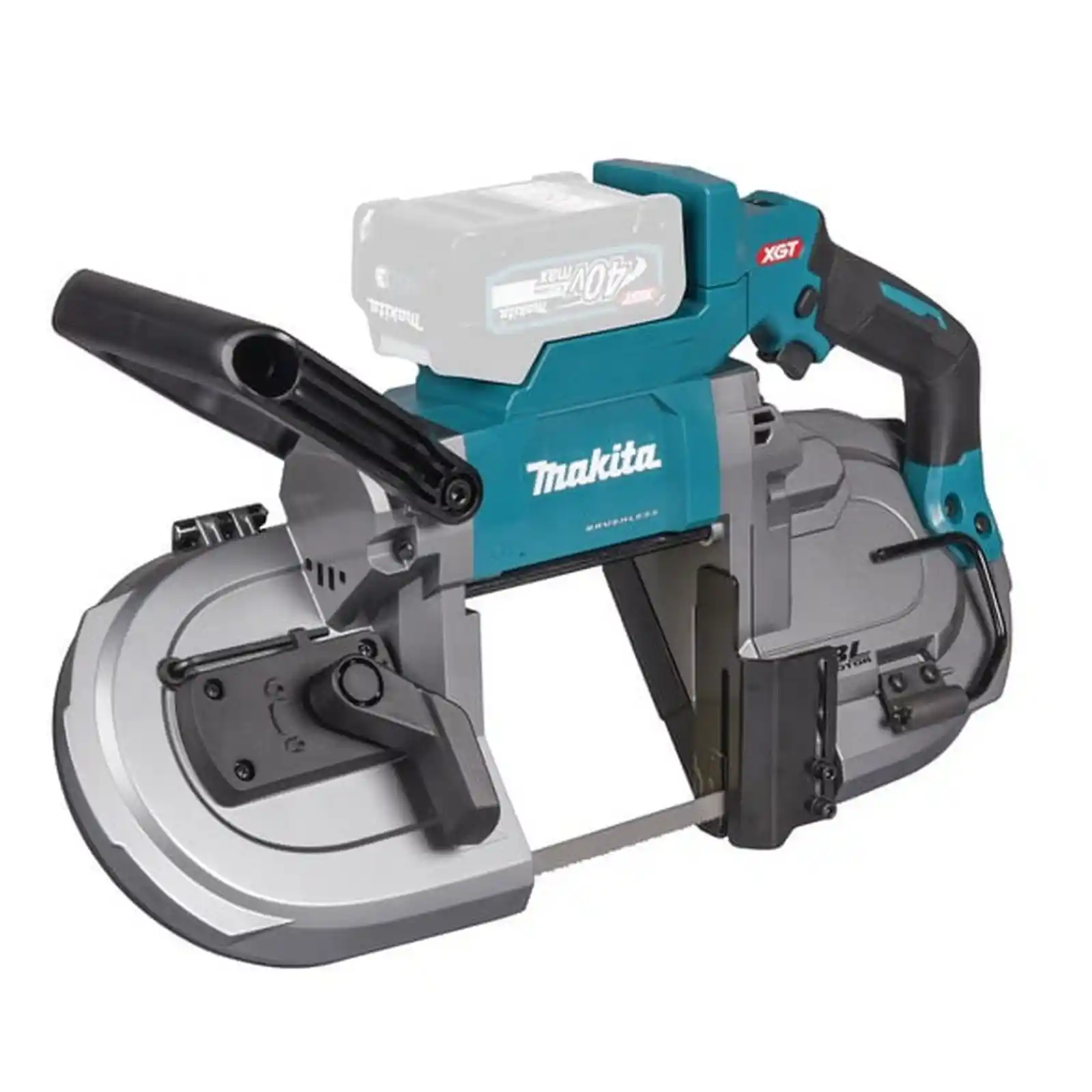 Fierastraie cu banda - Fierastrau cu banda XGT 40Vmax, 127 mm, fara acumulatori, Makita