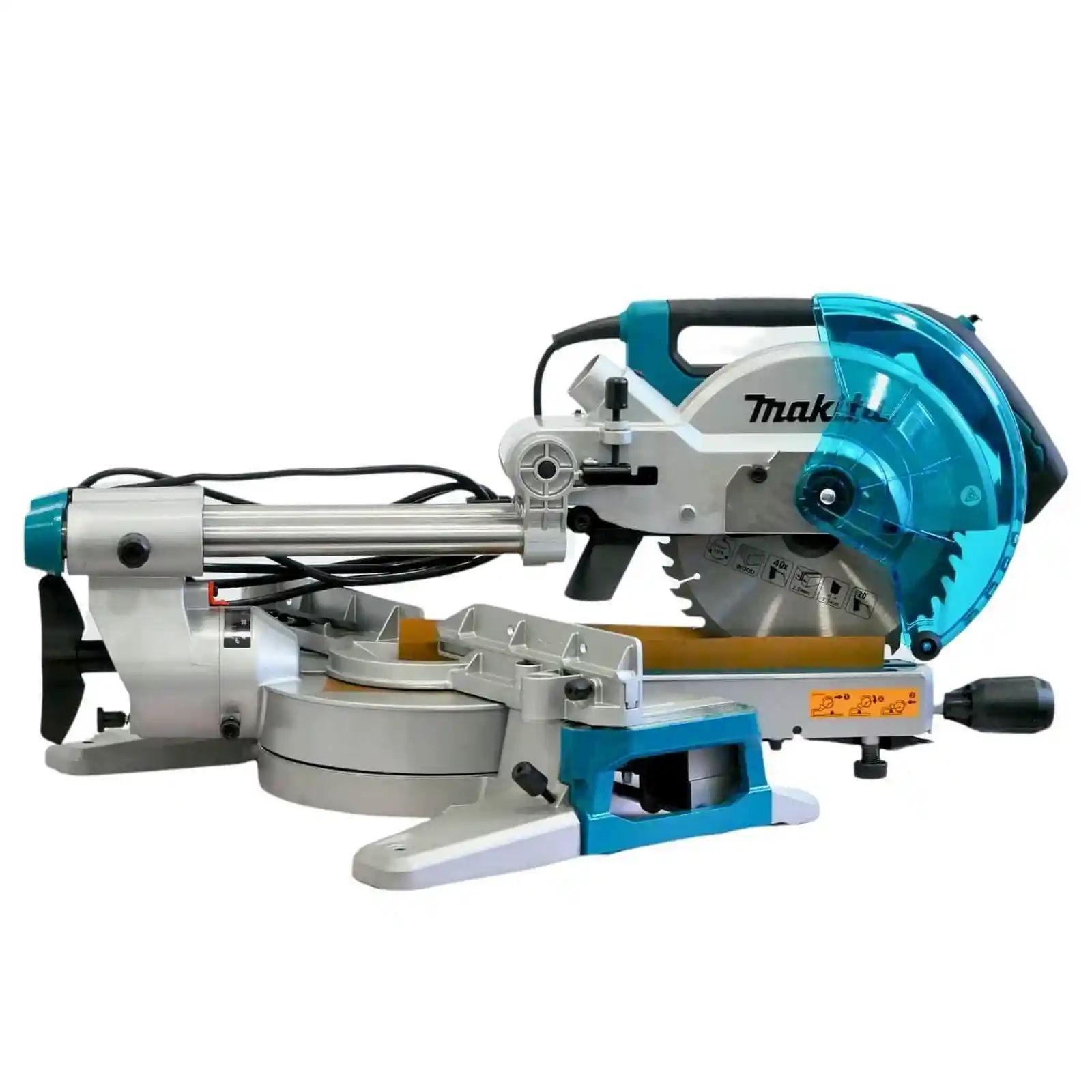 Fierastraie circulare de masa electrice - Fierastrau cu glisare pentru taieri drepte, inclinate si in unghi, 216 mm, 1.200 W, Makita