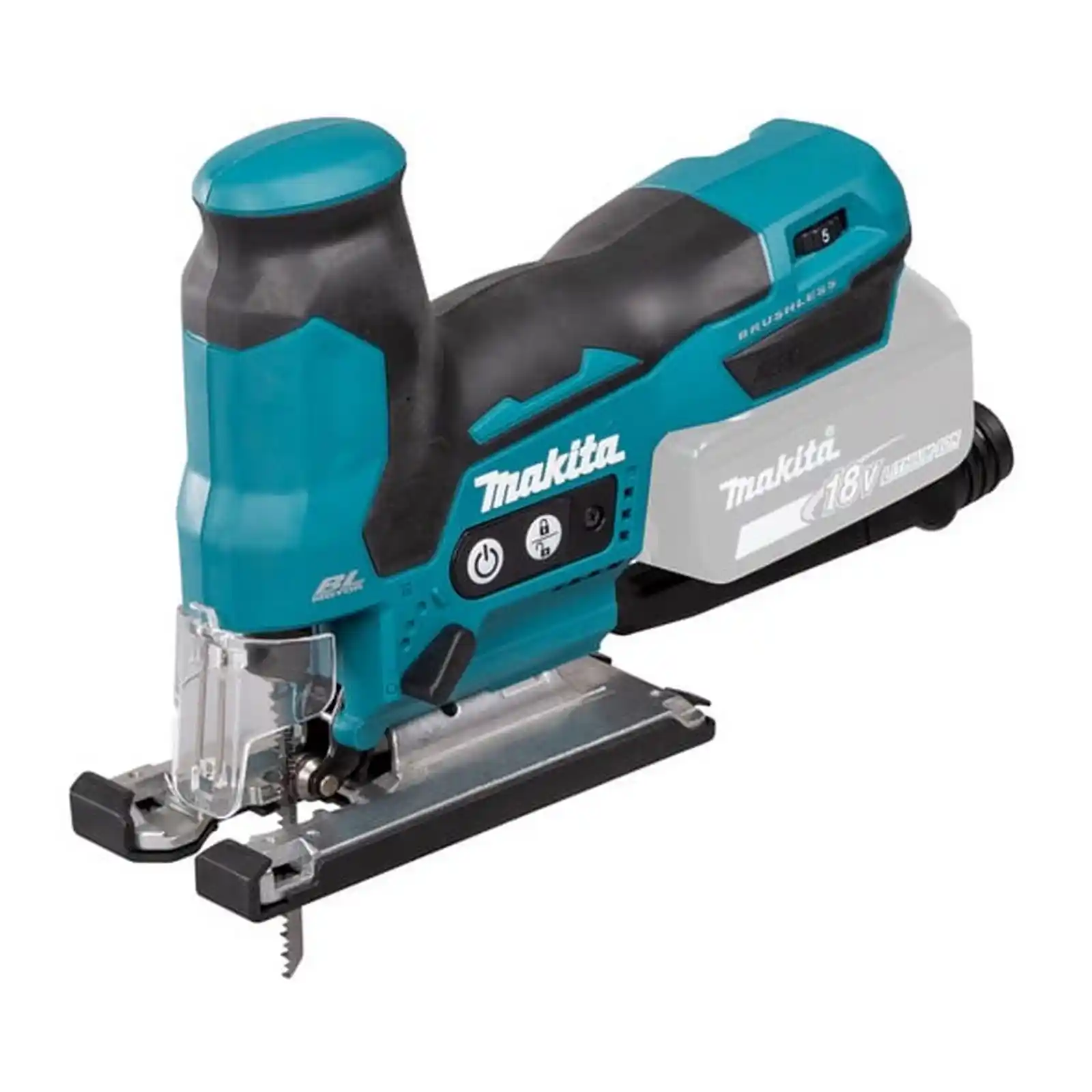 Unelte si scule Makita - Fierastrau vertical LXT 18V, 23 mm, livrat fara acumulatori, Makita