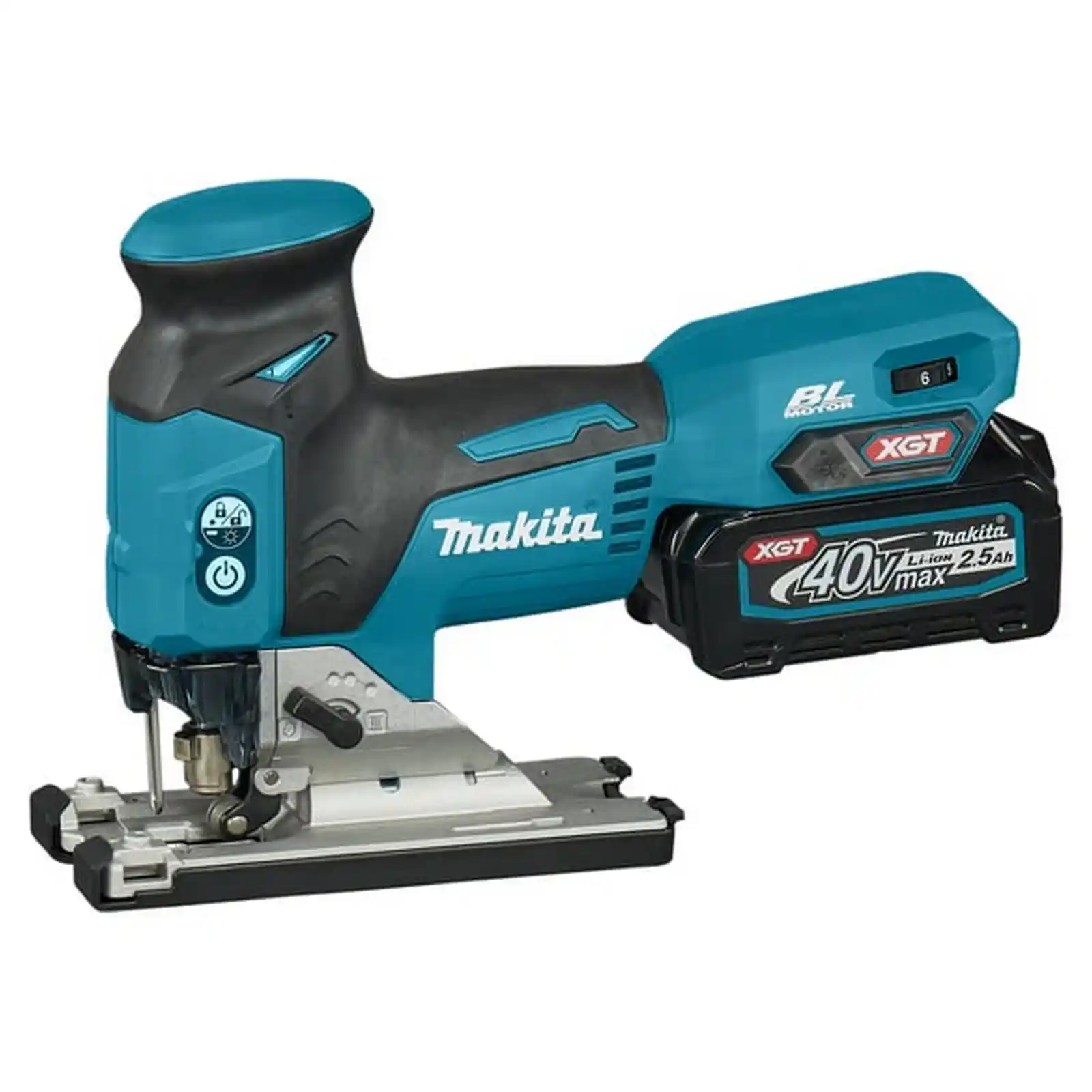 Unelte si scule Makita - Fierastrau vertical XGT, 26 mm, 3.000 SPM, livrat cu 2 acumulatori 40Vmax 2.5Ah, Makita