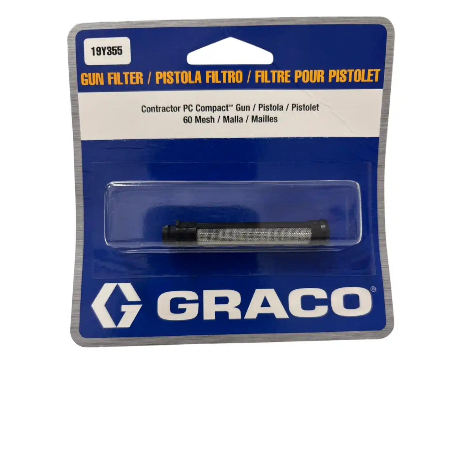 Piese de schimb Graco - Filtru Pistol, Graco, Compact Contractor PC, 60 MESH
