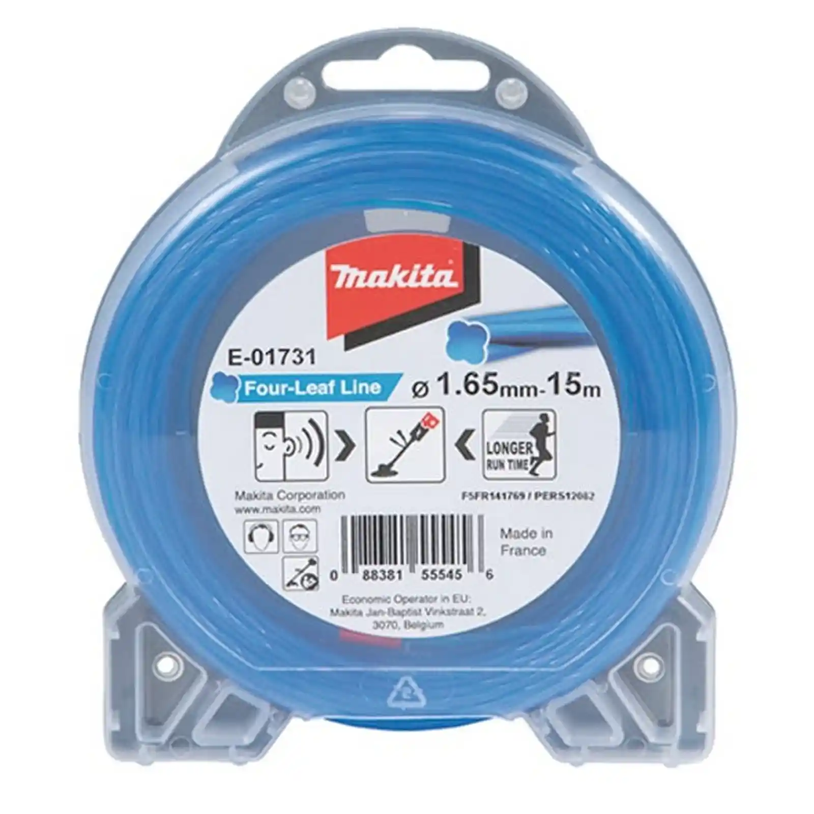 Accesorii Makita - Fir nylon Four-Leaf 1,65 mm 15 m, Makita