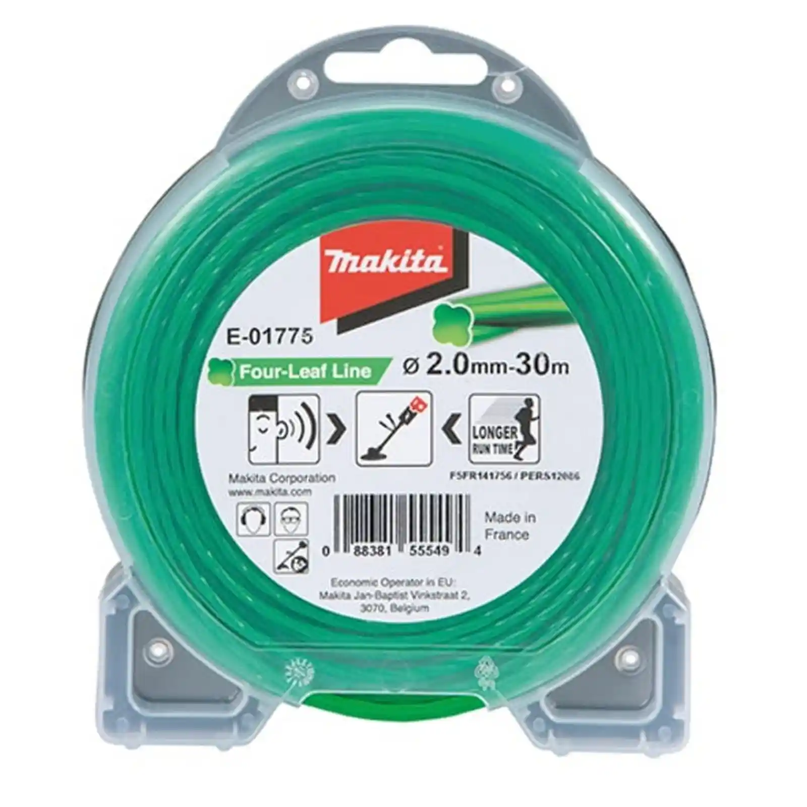 Accesorii diverse PPG - Fir nylon FOUR-LEAF 2,0 mm 30 m, Makita
