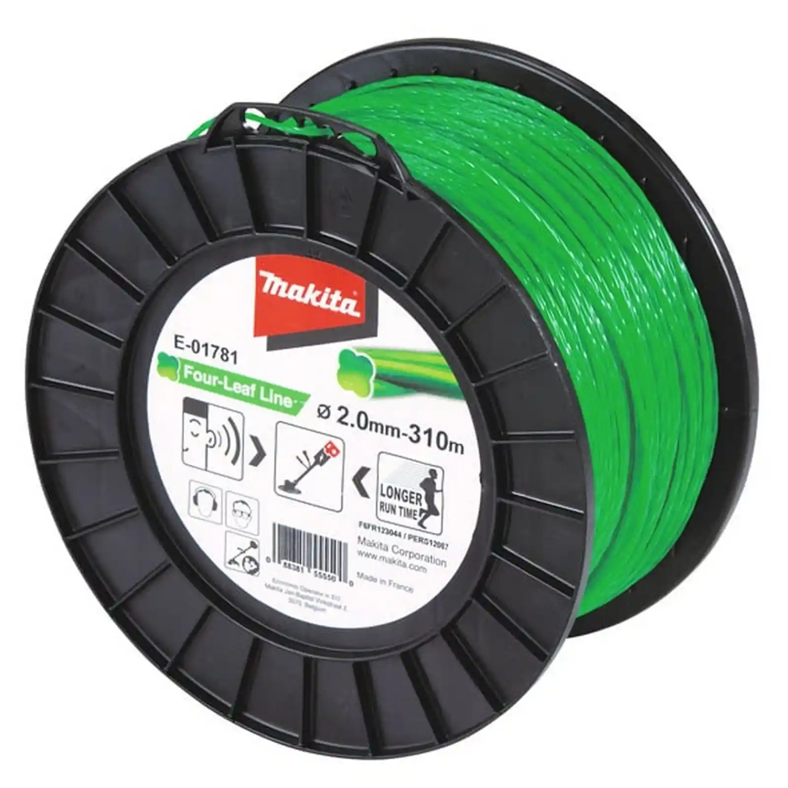 Accesorii Makita - Fir nylon FOUR-LEAF 2,0 mm 310 m, Makita