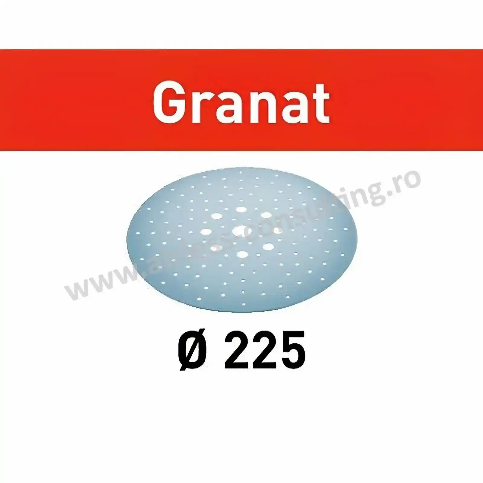 Abrazive ( smirghel) la bucata pentru slefuit - Foaie abraziva, STF D225, 128, P120, Granat, Festool