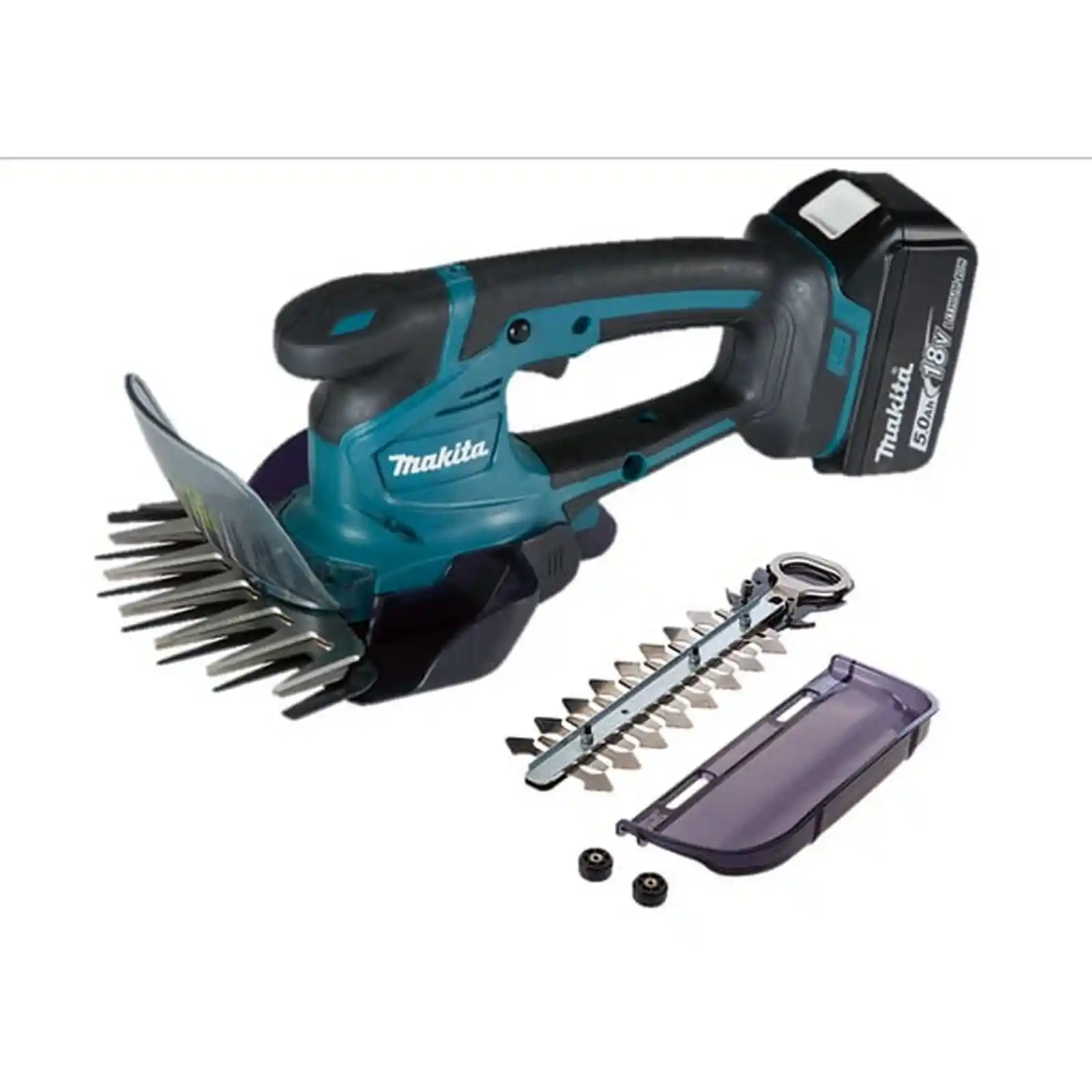 Unelte si scule Makita - Foarfeca pentru iarba si gard viu, 18V, 16cm/20cm, fara acumulatori, Makita