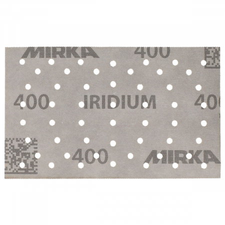 Abrazivi Mirka - Foaie abraziva IRIDIUM, 81x133mm, Grip 54H, P180, 100 buc/pachet, Mirka