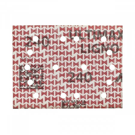 Abrazivi Mirka - Foaie abraziva ULTIMAX LIGNO, 75x100mm, Grip Multifit, P100, 50 buc/pachet, Mirka